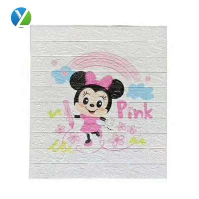 pegatinas 3d pared espuma baby boy wall stickers adhesive wall panel 3d peel and stick wall art