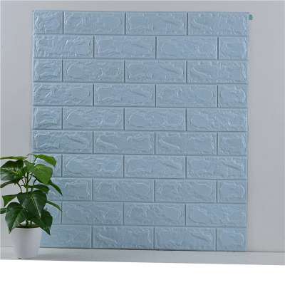 Brick Stone PE Foam 3D Wallpaper Wonderful Color 3D Wall Panel xpe 3d foam wallpaper sticker