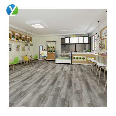 Hot sale fireproof eco friendly PVC dry back vinyl flooring tile with CE ISO9001 for room decoration