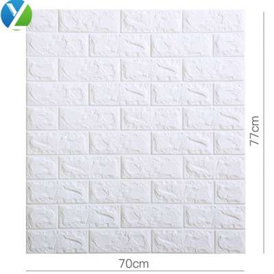 Nursery Decor 3D Wall Brick Panel Home Paper Mural Bedroom Flower Accessory Decoration /Deco Papel Tapiz